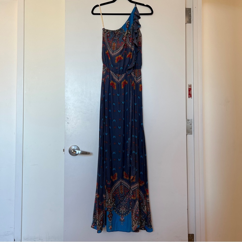 Farm Rio One Shoulder Strap Dress